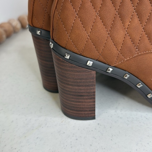 CHARLES DAVID Women's Diplomat Fashion Boot Sz 6.5 Toffee - Picture 8 of 12